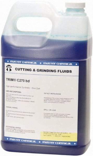 Master Fluid Solutions - 1 Gal Jug Cutting Fluid - Synthetic - Industrial Tool & Supply