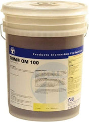 Master Fluid Solutions - Trim OM 100, 5 Gal Pail Cutting & Grinding Fluid - Straight Oil, For Cutting, Grinding - Industrial Tool & Supply
