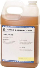 Master Fluid Solutions - Trim OM 100, 1 Gal Bottle Cutting Fluid - Straight Oil - Industrial Tool & Supply