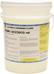 Master Fluid Solutions - Trim SC230CG nd, 5 Gal Pail Cutting & Grinding Fluid - Semisynthetic, For Cutting, Grinding - Industrial Tool & Supply