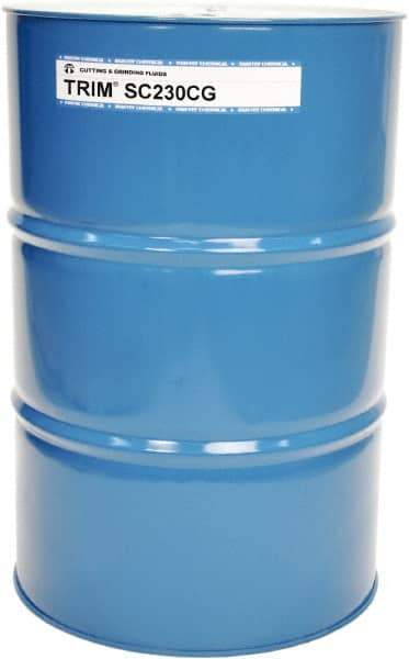 Master Fluid Solutions - Trim SC230CG, 54 Gal Drum Cutting & Grinding Fluid - Semisynthetic, For Cutting, Grinding - Industrial Tool & Supply