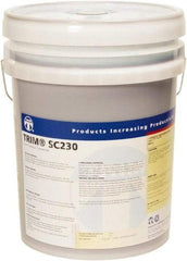 Master Fluid Solutions - Trim SC230, 5 Gal Pail Cutting & Grinding Fluid - Semisynthetic, For Cutting, Grinding - Industrial Tool & Supply