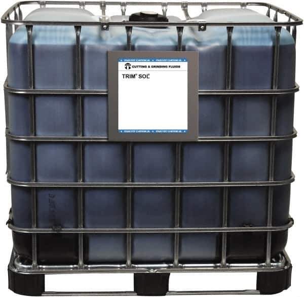 Master Fluid Solutions - Trim SOL, 270 Gal Tote Cutting & Grinding Fluid - Water Soluble, For Cutting, Grinding - Industrial Tool & Supply