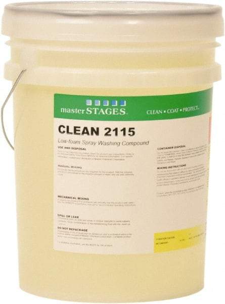 Master Fluid Solutions - 5 Gal Pressure Washing Cleaner - Pail - Industrial Tool & Supply