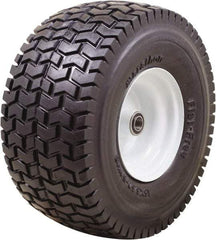 Marathon Industries - 6-7/64" Wide x 15" High x 7" Deep Turf Flat Free Hand Truck Tire - 500 Lb Load Capacity - Industrial Tool & Supply