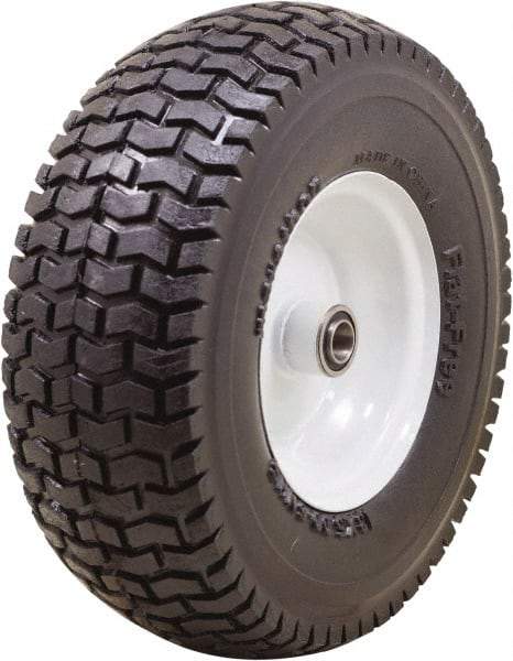 Marathon Industries - 4-1/2" Wide x 13" High x 7" Deep Turf Flat Free Hand Truck Tire - 400 Lb Load Capacity - Industrial Tool & Supply