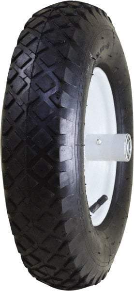 Marathon Industries - 3-25/64" Wide x 15-1/2" High x 6" Deep Pneumatic Hand Truck Tire - 400 Lb Load Capacity - Industrial Tool & Supply