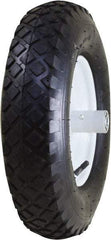 Marathon Industries - 3-25/64" Wide x 15-1/2" High x 6" Deep Pneumatic Hand Truck Tire - 400 Lb Load Capacity - Industrial Tool & Supply