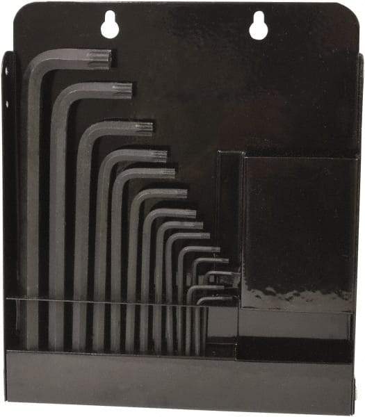 Bondhus - 14 Piece T6 to T55 L-Key Torx Key Set - T6, T7, T8, T9, T10, T15, T20, T25, T27, T30, T40, T45, T50, T55 Torx Size - Industrial Tool & Supply