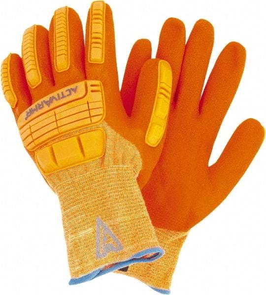 Ansell - Foam Nitrile Work Gloves - Paired - Industrial Tool & Supply