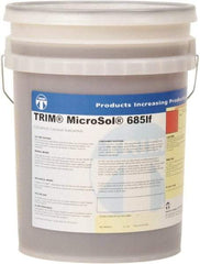 Master Fluid Solutions - Trim MicroSol 685lf, 5 Gal Pail Cutting & Grinding Fluid - Semisynthetic - Industrial Tool & Supply