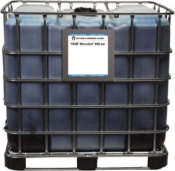 Master Fluid Solutions - Trim MicroSol 606 bd, 270 Gal Tote Cutting & Grinding Fluid - Semisynthetic - Industrial Tool & Supply