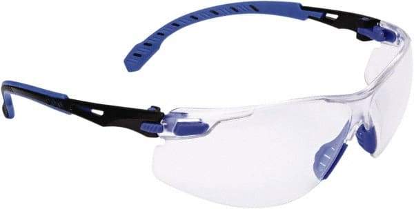 3M - Clear Lenses, Framed Safety Glasses - Anti-Fog, Size Universal, Wrap Around - Industrial Tool & Supply