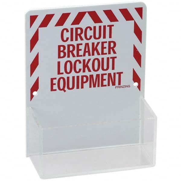 Brady - Empty Plastic Electrical Lockout Station - Industrial Tool & Supply