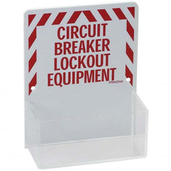 Brady - Empty Plastic Electrical Lockout Station - Industrial Tool & Supply