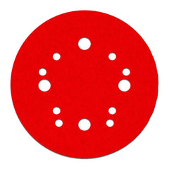 Hook & Loop Discs; Disc Diameter (Decimal Inch): 5; Grade: Medium; Grit: 100; Abrasive Material: Ceramic Blend; Disc Color: Red; Package Quantity: 50; Grit: 100; Grit: 100; Package Quantity: 50