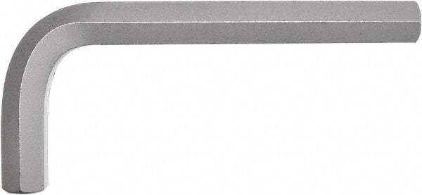 Paramount - 22mm Hex, Short Arm, Hex Key - 7-1/2" OAL, Protanium High Torque Steel, Metric System of Measurement - Industrial Tool & Supply