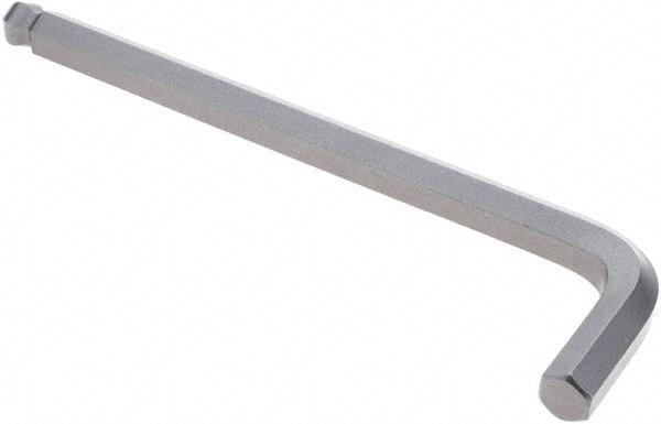 Paramount - 19mm Hex, Long Arm, Ball End Hex Key - 11-39/64" OAL, Protanium High Torque Steel, Metric System of Measurement - Industrial Tool & Supply