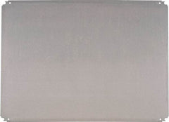 Schneider Electric - Electrical Enclosure Steel Mounting Plate - For Use with 800 (H) x 600 (W) Floor Standing Enclosure, RoHS Compliant, Includes Mounting Hardware & Mounting Plate - Industrial Tool & Supply