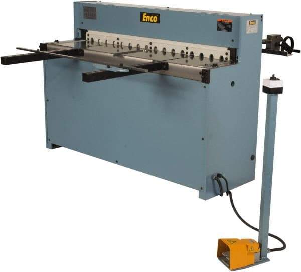 Enco - Floor Shears Power Type: Hydraulic Blade Length (Inch): 52 - Industrial Tool & Supply