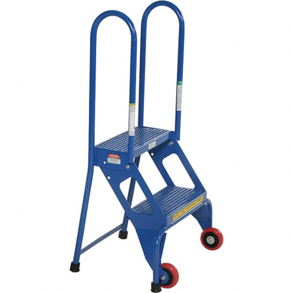 Vestil - 42-5/16" High 350 Lb Capacity 2 Step Foldup - Industrial Tool & Supply