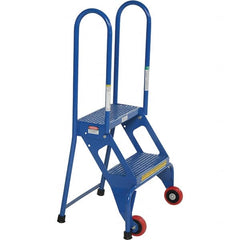Vestil - 42-5/16" High 350 Lb Capacity 2 Step Foldup - Industrial Tool & Supply