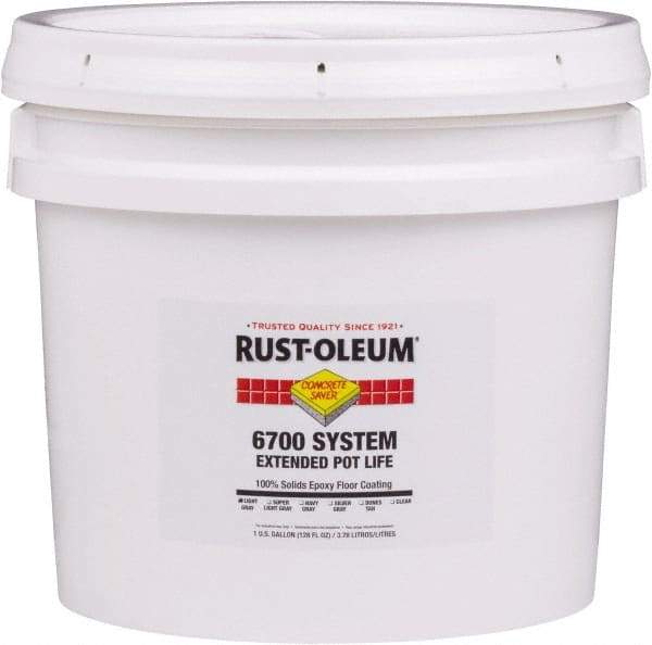 Rust-Oleum - 1 Gal Clear Epoxy Floor Coating - Low Odor & Low VOC - Industrial Tool & Supply
