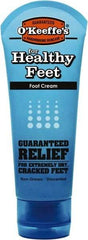 O'Keeffe's - 3 oz Moisturizing Foot Cream - Comes in Tube, Fragrance Free - Industrial Tool & Supply