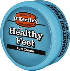 O'Keeffe's - 3.2 oz Moisturizing Foot Cream - Comes in Jar, Fragrance Free - Industrial Tool & Supply