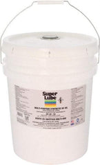 Synco Chemical - 5 Gal Pail Oil with PTFE Direct Food Contact White Oil - Translucent, -45°F to 450°F, Food Grade - Industrial Tool & Supply