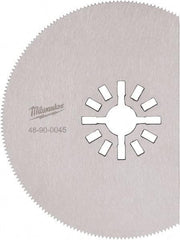 Milwaukee Tool - Rotary Blade - Use with Milwaukee Multi-Tool - Industrial Tool & Supply