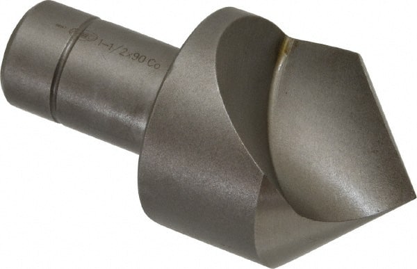 Keo - 1-1/2" Head Diam, 3/4" Shank Diam, 1 Flute 90° Cobalt Countersink - Industrial Tool & Supply