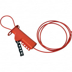 Brady - Cable Lockouts Cable Length (Feet): 8 Number of Lockout Points: 4 - Industrial Tool & Supply
