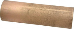 Made in USA - 2 Inch Outside Diameter x 6-1/2 Inch Long, Bronze Round Tube - 1-1/2 Inch Inside Diameter, Alloy SAE 841 Oil Impregnated Bronze, 3 Lb. Shipping Weight - Industrial Tool & Supply