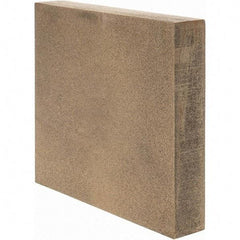 Made in USA - 1 Inch Thick x 5 Inch Wide x 6 Inch Long, Oil Impregnated Bronze Plate - Alloy SAE 841 - Industrial Tool & Supply