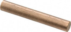 Made in USA - 1/4 Inch Diameter x 2 Inch Long, Oil Impregnated Bronze Round Rod - Alloy SAE 841 - Industrial Tool & Supply