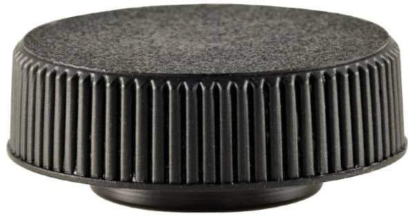 Made in USA - Knurled Plastic Thumb Screw - 16mm OAL, 16mm Head Diam x 6.5mm Head Height - Industrial Tool & Supply