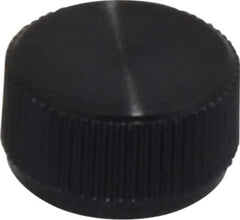 Made in USA - Knurled Plastic Thumb Screw - 5/16" OAL, 5/16" Head Diam x 11/64" Head Height - Industrial Tool & Supply