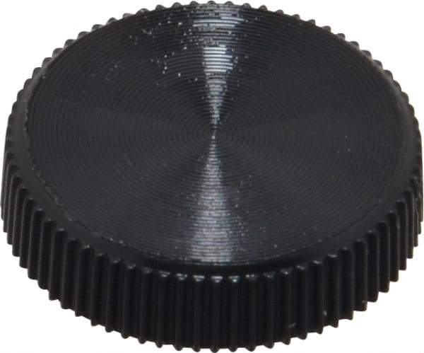 Made in USA - Knurled Plastic Thumb Screw - 5/8" OAL, 5/8" Head Diam x 1/4" Head Height - Industrial Tool & Supply