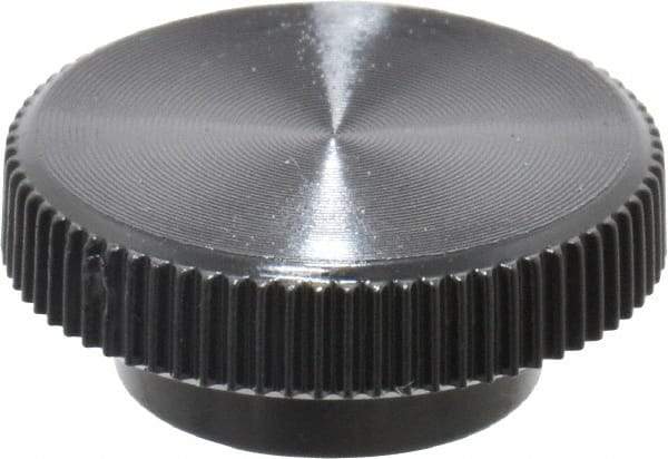 Made in USA - Knurled Plastic Thumb Screw - 3/4" OAL, 3/4" Head Diam x 5/16" Head Height - Industrial Tool & Supply