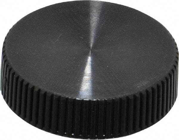 Made in USA - Knurled Plastic Thumb Screw - 1" OAL, 1" Head Diam x 21/64" Head Height - Industrial Tool & Supply