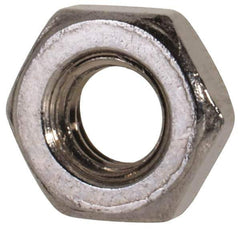 Value Collection - M3x0.50 Metric Coarse Stainless Steel Right Hand Hex Jam Nut - 5.5mm Across Flats, 1.8mm High, Uncoated - Industrial Tool & Supply
