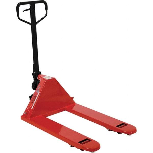 Vestil - 4,000 Lb Capacity, Pallet Jack - 49-1/2" Fork Length, 27" Fork Width - Industrial Tool & Supply