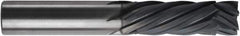 RobbJack - 10mm Cutting Diam x 25mm Length of Cut, 6 Flute, Compression Spiral Router Bit - Diamond Coated, Right Hand Cut, Solid Carbide, 2-1/2" OAL x 10mm Shank Diam, Compression - Industrial Tool & Supply