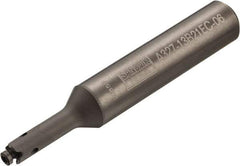 Sandvik Coromant - CoroMill 327 5/8" Weldon Shank Milling Tip Insert Holder & Shank - 79.21mm Projection, 0.4724" Neck Diam, 12 Neck Thread, 12mm Nose Diam, 154.22mm OAL, Steel A327-xxB Tool Holder - Industrial Tool & Supply