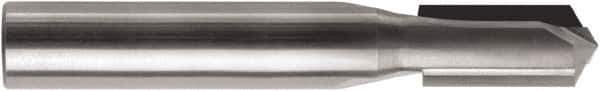 RobbJack - 3/16" Diam, 3/16" Shank Diam, 7/16" Length of Cut, 2 Flute Drill Point End Straight Router Bit - 2" Overall Length, Right Hand Cut, Solid Carbide - Industrial Tool & Supply