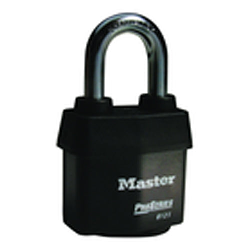 Hi-Vis Aluminum Padlock - 2 1/4″ Body Width; Keyed: Alike - Industrial Tool & Supply