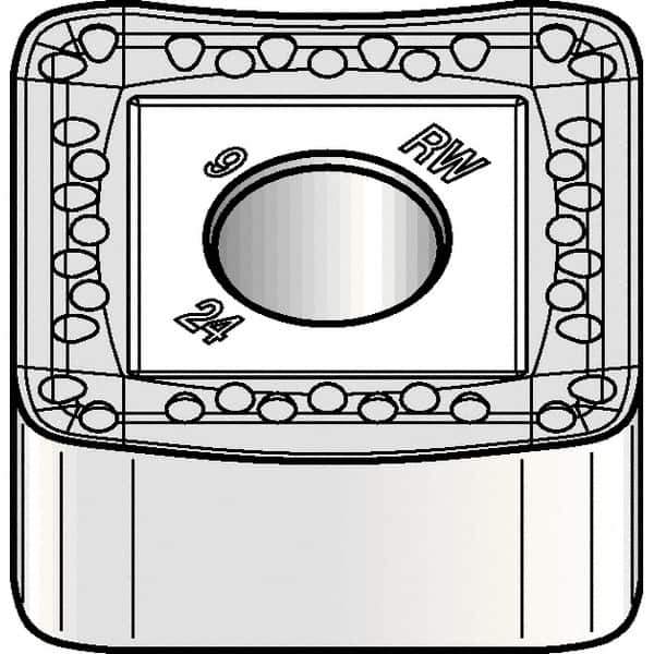 Kennametal - SNMM856 RW Grade KCP25B Carbide Turning Insert - TiOCN Finish, 90° Square, 1" Inscr Circle, 5/16" Thick, 3/32" Corner Radius - Industrial Tool & Supply