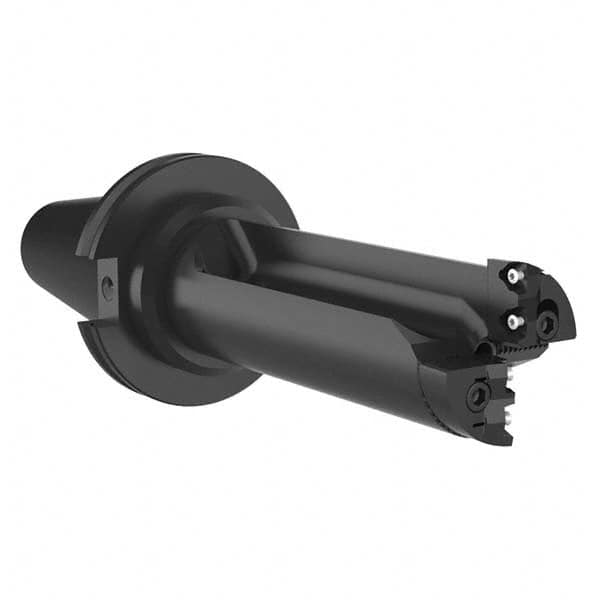 Allied Machine and Engineering - 5-3/8" Max Drill Depth, 2.2xD, 55.9mm Diam, Indexable Insert Drill - Industrial Tool & Supply