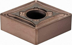 Kennametal - CNMG432 MP Grade KCM15B Carbide Turning Insert - TiOCN Finish, 80° Diamond, 1/2" Inscr Circle, 3/16" Thick, 1/32" Corner Radius - Industrial Tool & Supply